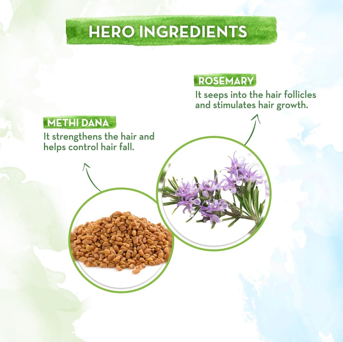 Mamaearth Rosemary Anti Hair Fall Shampoo with Rosemary & Methi Dana 250 ml